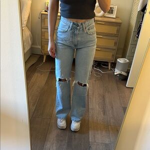 Abercrombie 90s Relaxed Jean High Rise